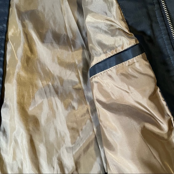 HARLEY-DAVIDSON MEN'S WAXED COTTON TWILL FIELD JACKET BLACK SIZE SMALL - Picture 5 of 8